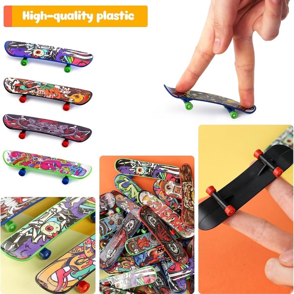 50 PCS Mini Finger Skateboards - Picture 4 of 5